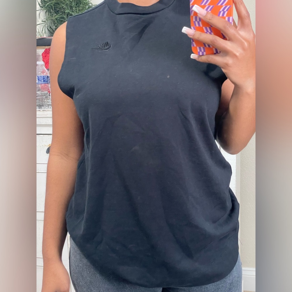 Two nike sleeveless shirts